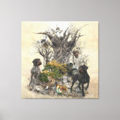 Deutsch Drahthaar Canvas Afdruk (Voorkant)