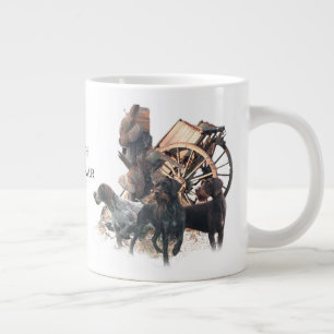 Deutsch Drahthaar Grote Koffiekop