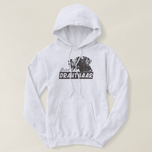 Deutsch Drahthaar Hoodie (Design voorkant)
