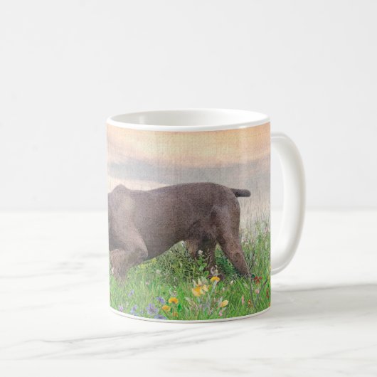 Deutsch Drahthaar Koffiemok (Voorkant rechts)