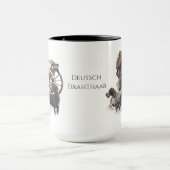 Deutsch Drahthaar Mok (Midden)