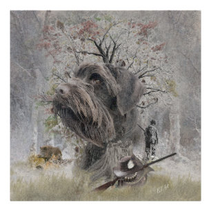 Deutsch Drahthaar Photo Print Foto Afdruk