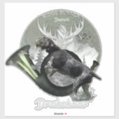 Deutsch Drahthaar Sticker (Vel)