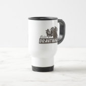 Deutsch Drahthaar Travel Mug Reisbeker (Voorkant rechts)