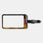 Deutsch Flagge - ... Bagagelabel (Achterkant horizontaal)