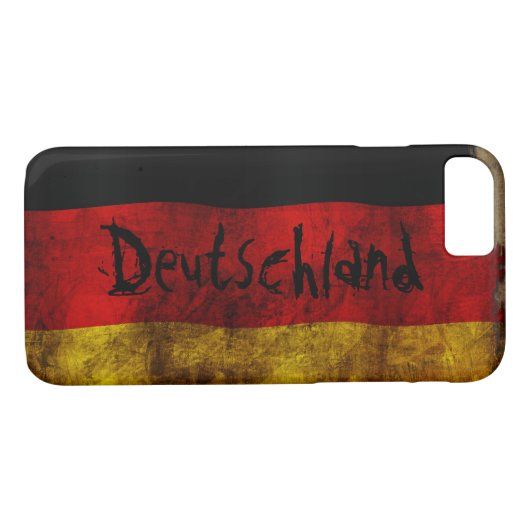 Deutsch Flagge - ... Case-Mate iPhone Case (Achterkant (Horizontaal))