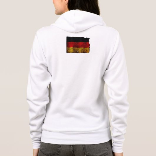 Deutsch Flagge - ... Hoodie (Achterkant)