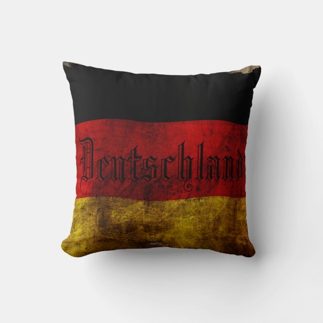 Deutsch Flagge - ... Kussen (Voorkant)
