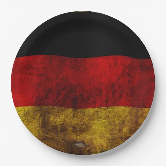 Deutsch Flagge - ... Papieren Bordje (Voorkant)