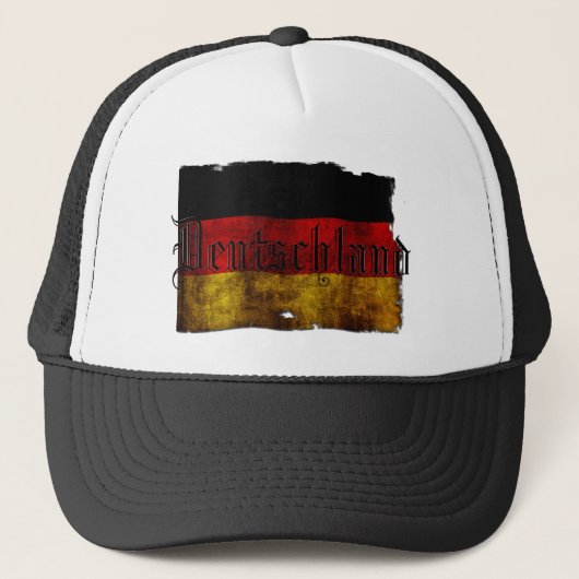 Deutsch Flagge - ... Trucker Pet (Voorkant)