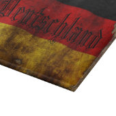 Deutsch Flagge - Vintage... Snijplank (Hoek)