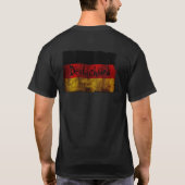 Deutsch Flagge - Vintage... T-shirt (Achterkant)