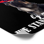 Deutsch Funny American German Dogs Quotes Germany Poster (Hoek)