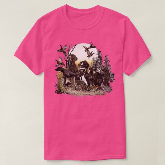 Deutsch Kurzhaar T-shirt (Design voorkant)