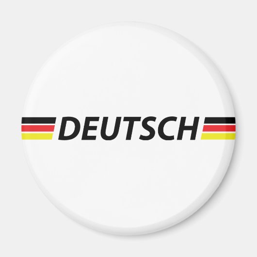deutsch pictogram magneet (Voorkant)