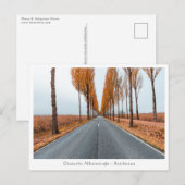 Deutsche Alleenstraße Briefkaart (Voorkant / Achterkant)