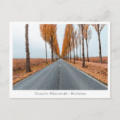 Deutsche Alleenstraße Briefkaart (Voorkant)