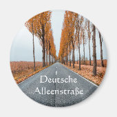 Deutsche Alleenstraße Magneet (Voorkant)