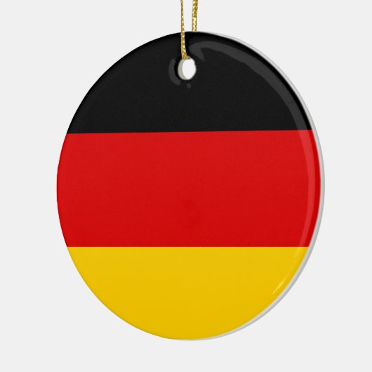 Deutsche Bundesflagge Keramisch Ornament (Links)