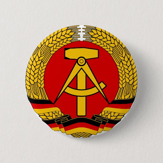 Deutsche Demokratische Republik Ronde Button 5,7 Cm (Voorkant)