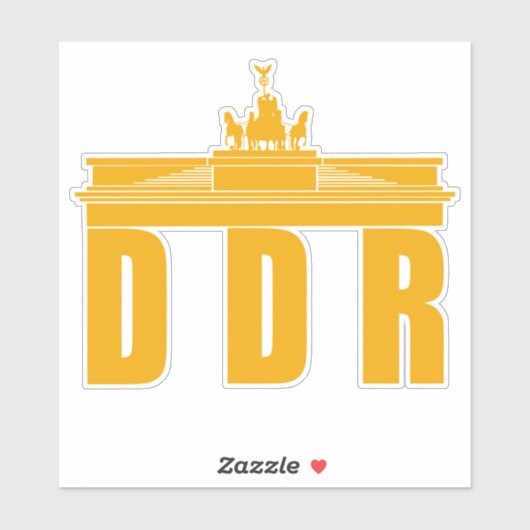 Deutsche Demokratische Republik Sticker (Vel)