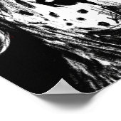 Deutsche Dogge Kohlezeichnung Poster (Hoek)