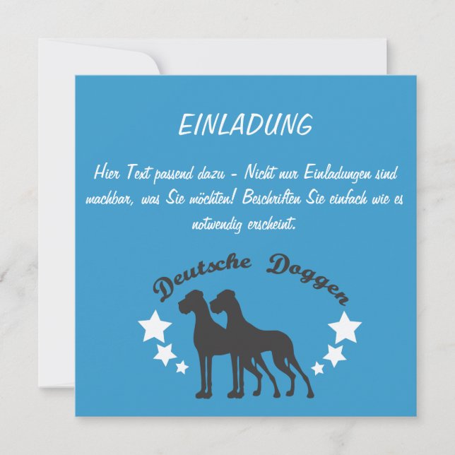 Deutsche Doggen (Voorkant)