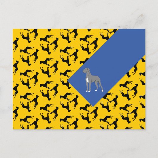 Deutsche Doggen Postekarte Briefkaart (Voorkant)