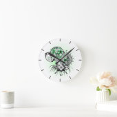 Deutsche Doggen Uhr Ronde Klok (Huis)