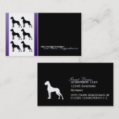 Deutsche Doggen Visitenkarten Visitekaartje (Voorkant / Achterkant)