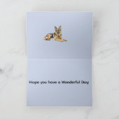 Deutsche Herder, Alsatische herdershond Kaart (Binnen)