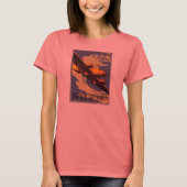 Deutsche Lufthansa Retro T-shirt (Voorkant)