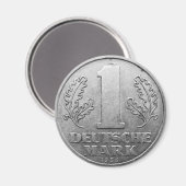 Deutsche Mark der DDR Magneet (Voorkant / Achterkant)