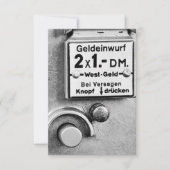 Deutsche Mark Einwurf Vintage (Voorkant)