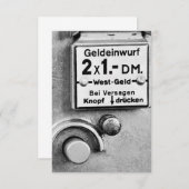 Deutsche Mark Einwurf Vintage (Voorkant / Achterkant)