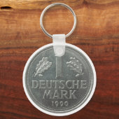 Deutsche Mark - munt Sleutelhanger (Voorkant)