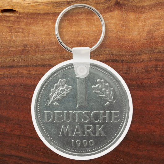 Deutsche Mark - munt Sleutelhanger (Voorkant)
