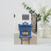 Deutsche Post (Duitse Post) - Blauw Briefkaart (Staand voorkant)