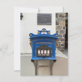 Deutsche Post (Duitse Post) - Blauw Briefkaart