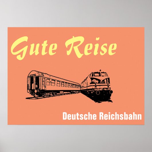 Deutsche Reichsbahn Poster (Voorkant)