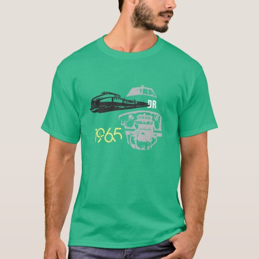 Deutsche Reichsbahn Triebwagen T-shirt (Voorkant)