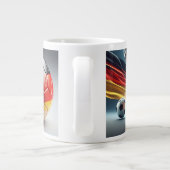 Deutsche Stolz Fußball  Grote Koffiekop (Achterkant)