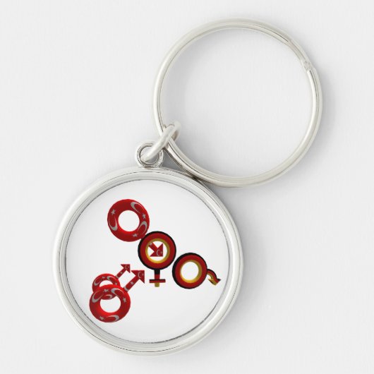 Deutscher Cuckold für Türkische Bulls Schlüsselanh Sleutelhanger (Voorkant)