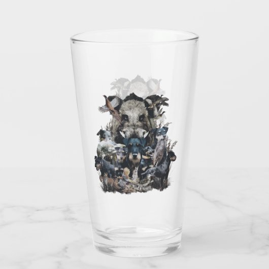 Deutscher Jagddooder Glas (Achterkant)