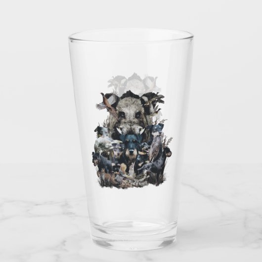 Deutscher Jagddooder Glas (Voorkant)