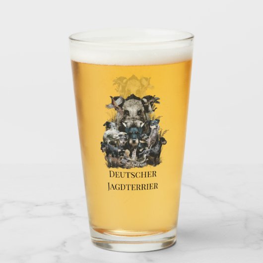 Deutscher Jagddooder Glas (Voorkant gevuld)