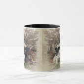 Deutscher Jagddooder Square Wall Klock Coffee Mu Mok (Midden)