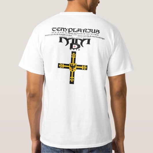 Deutscher Orden #05 T-shirt (Achterkant)