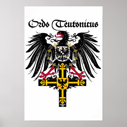 Deutscher Orden Kaiseradler Poster (Voorkant)