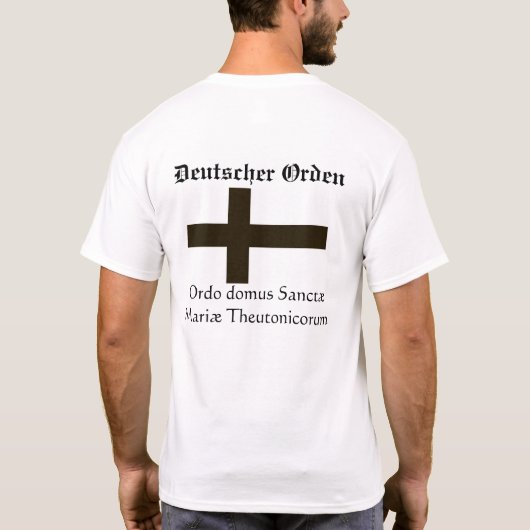 Deutscher Orden T-shirt (Achterkant)